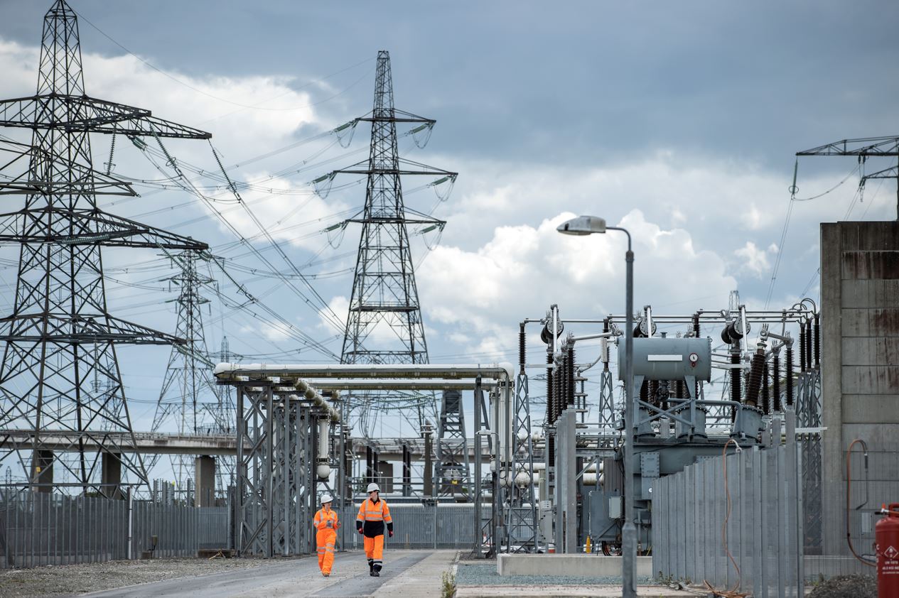 Deeside pylon