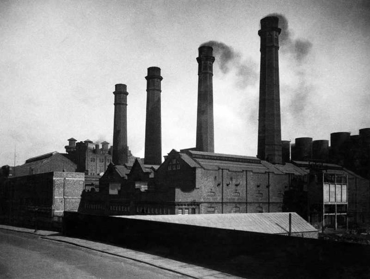 A picture of the former Lister Drive power station