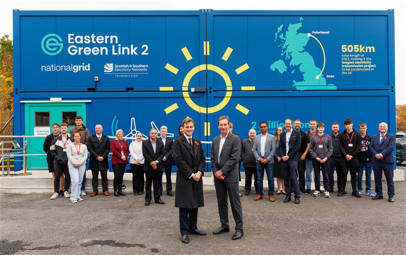 EGL2 Visitor Hub opening