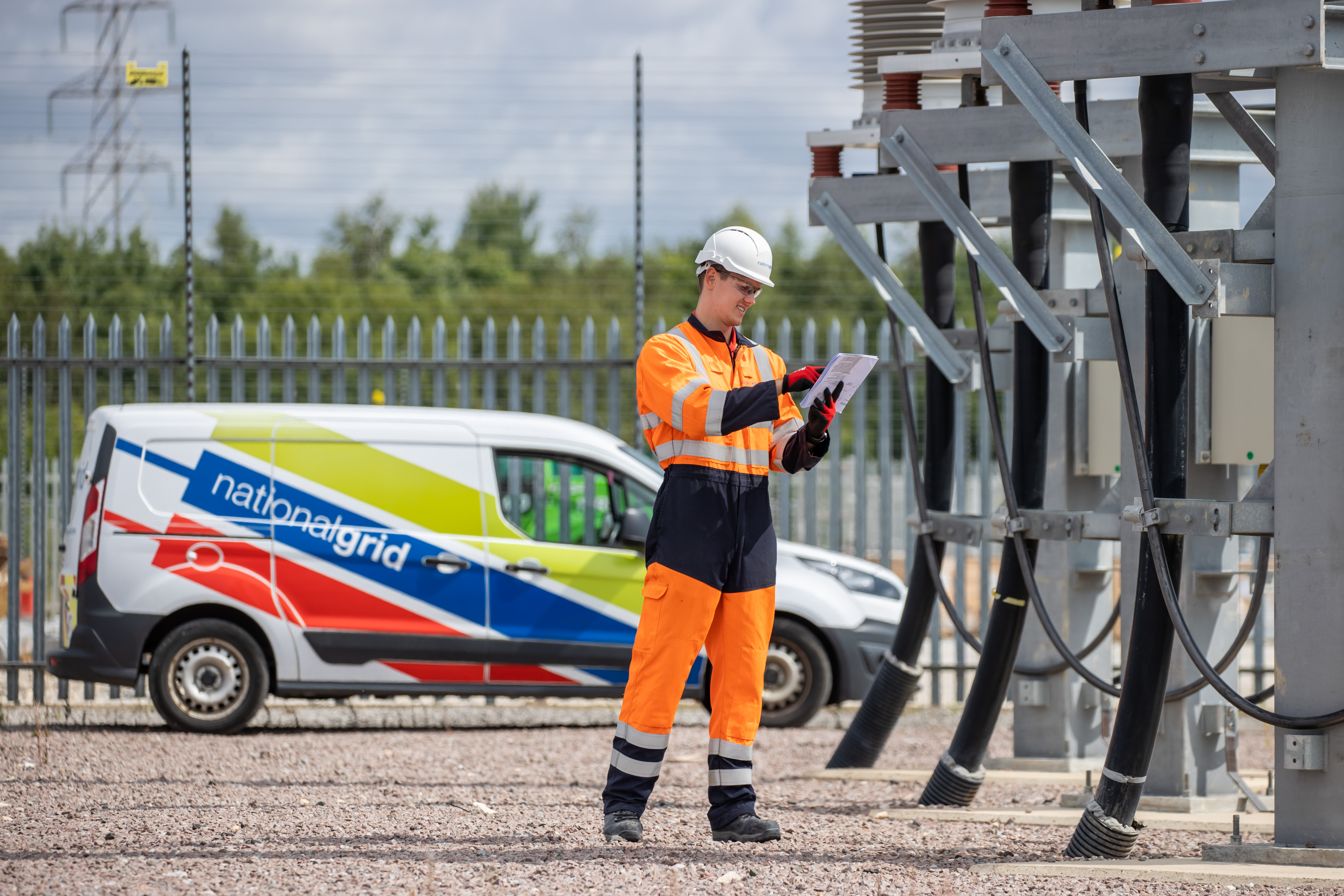 Bicker Fen substation, National Grid 