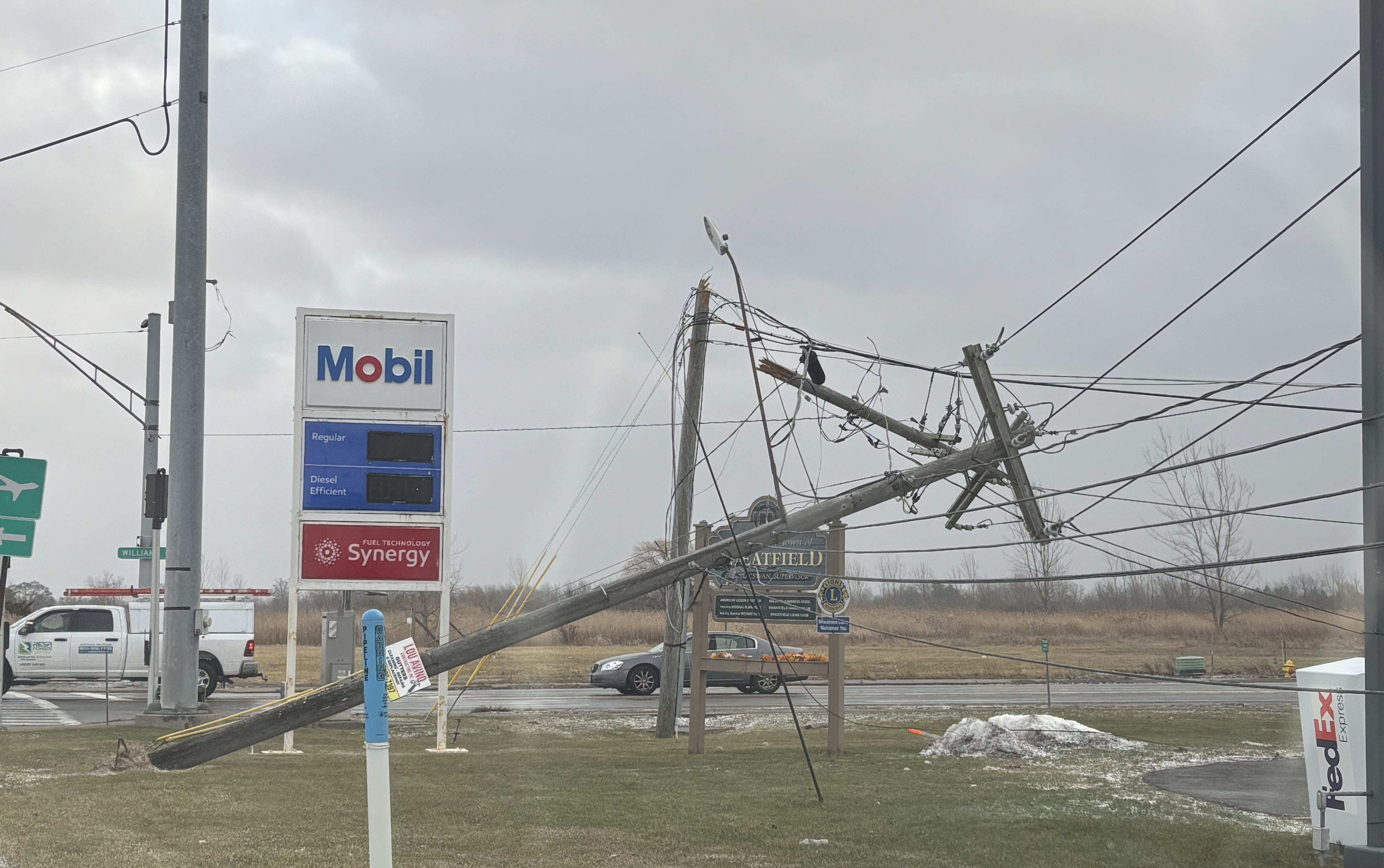 Damage by Winter Storm