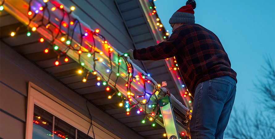 lightings on a house