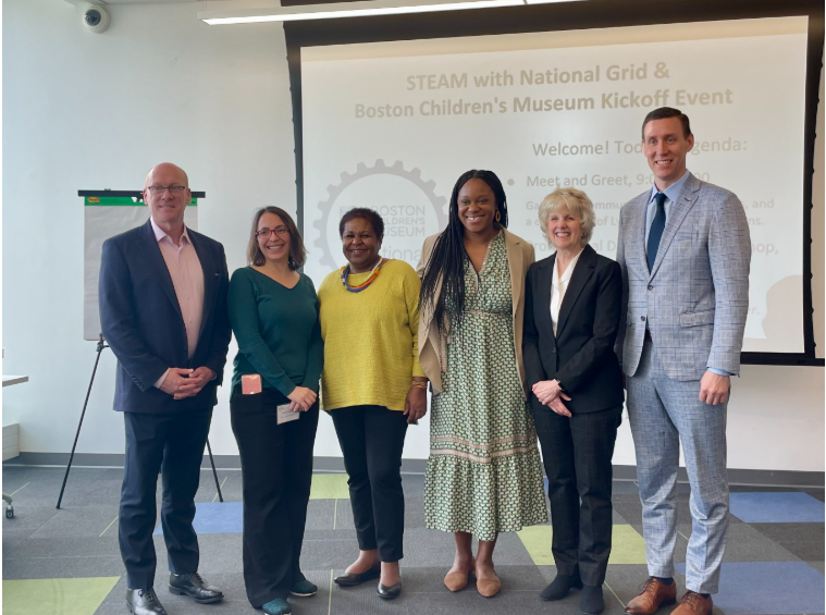 Officials at STEAM Program Kickoff Event