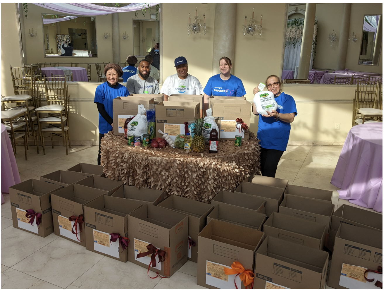 National Grid volunteers