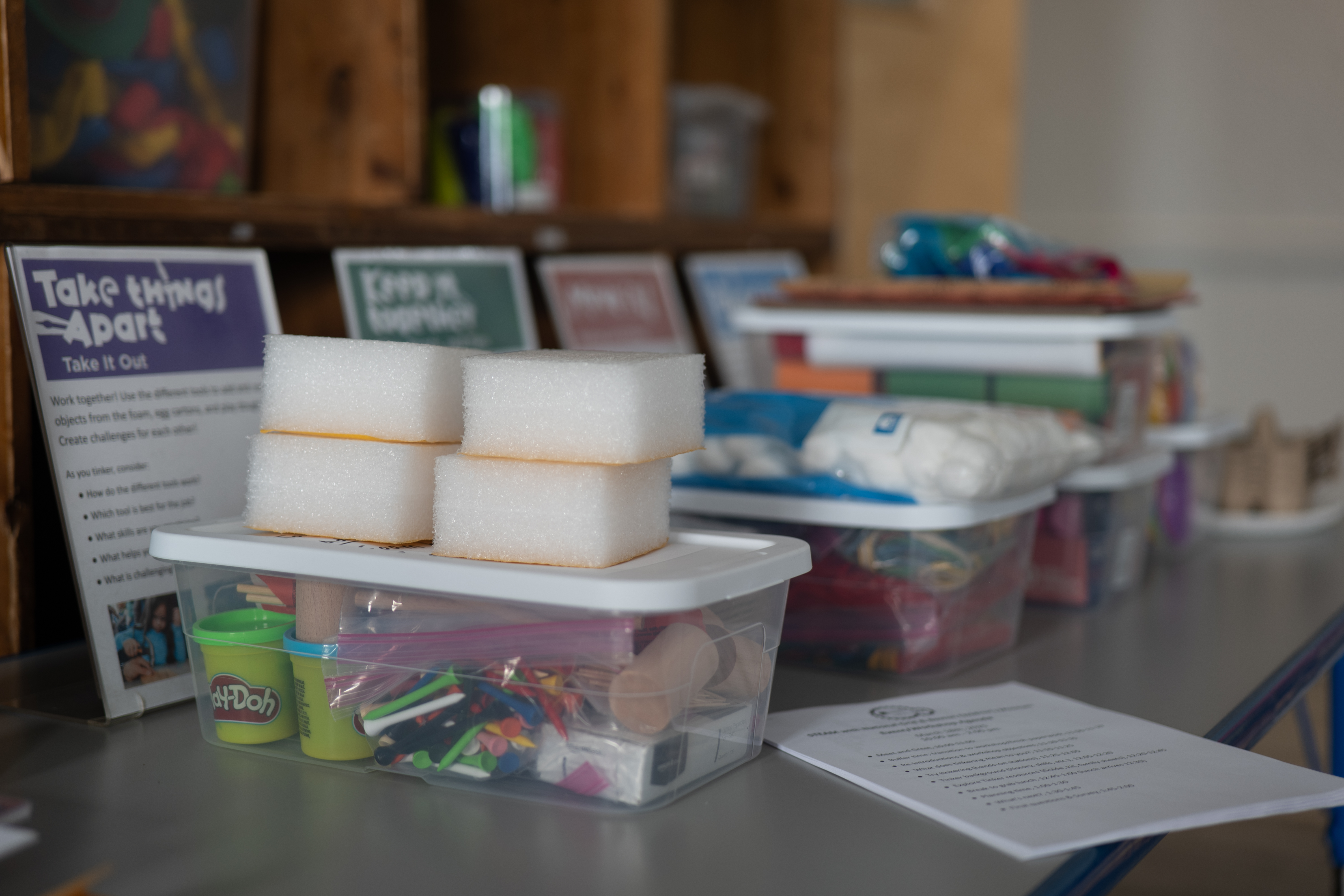 Items kept on a desk