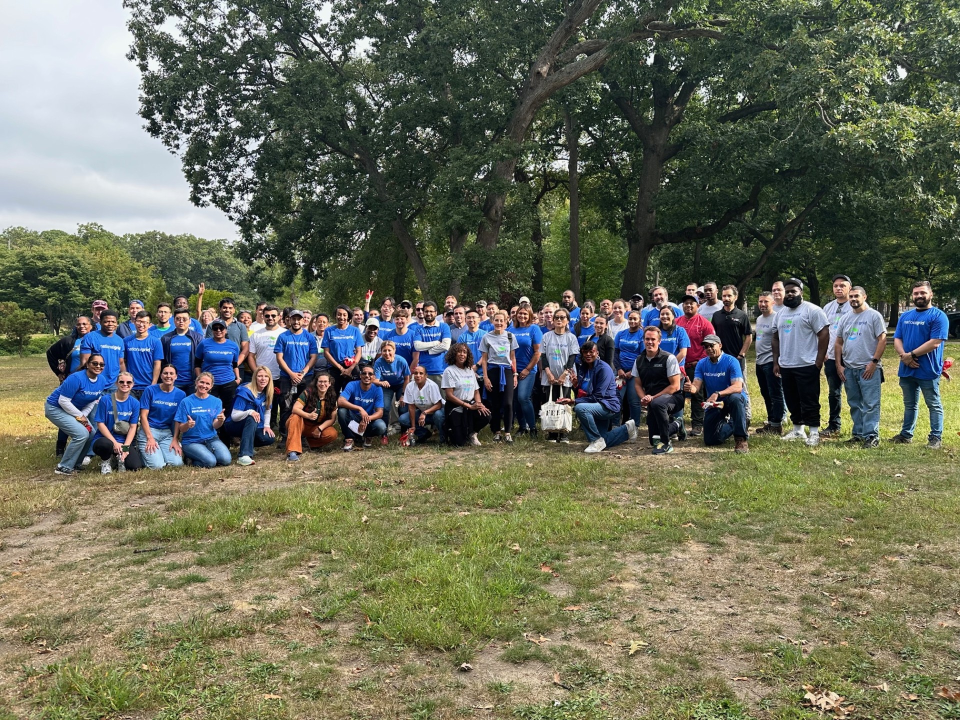 National Grid Week of service Team