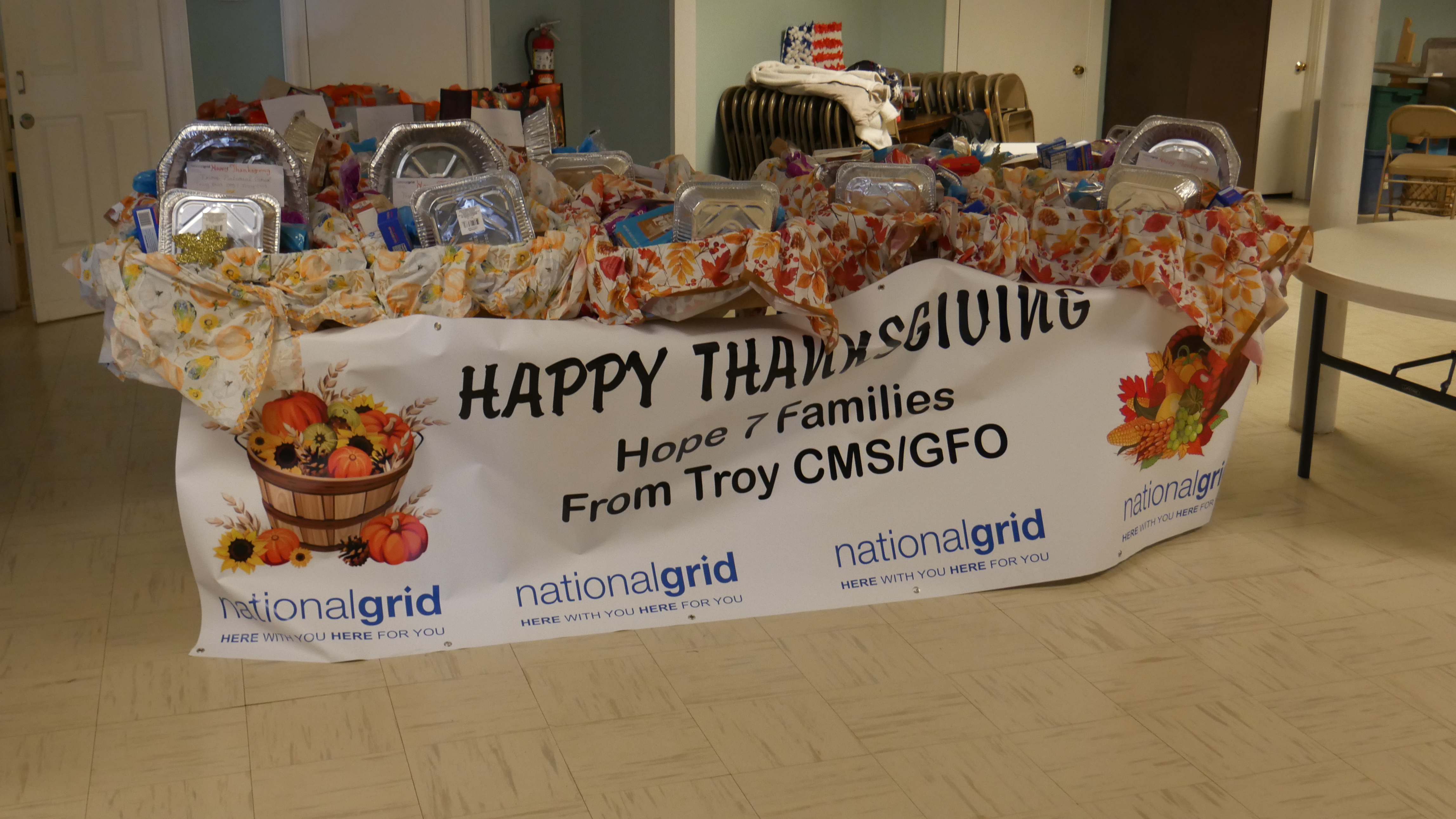 Thanksgiving dinners