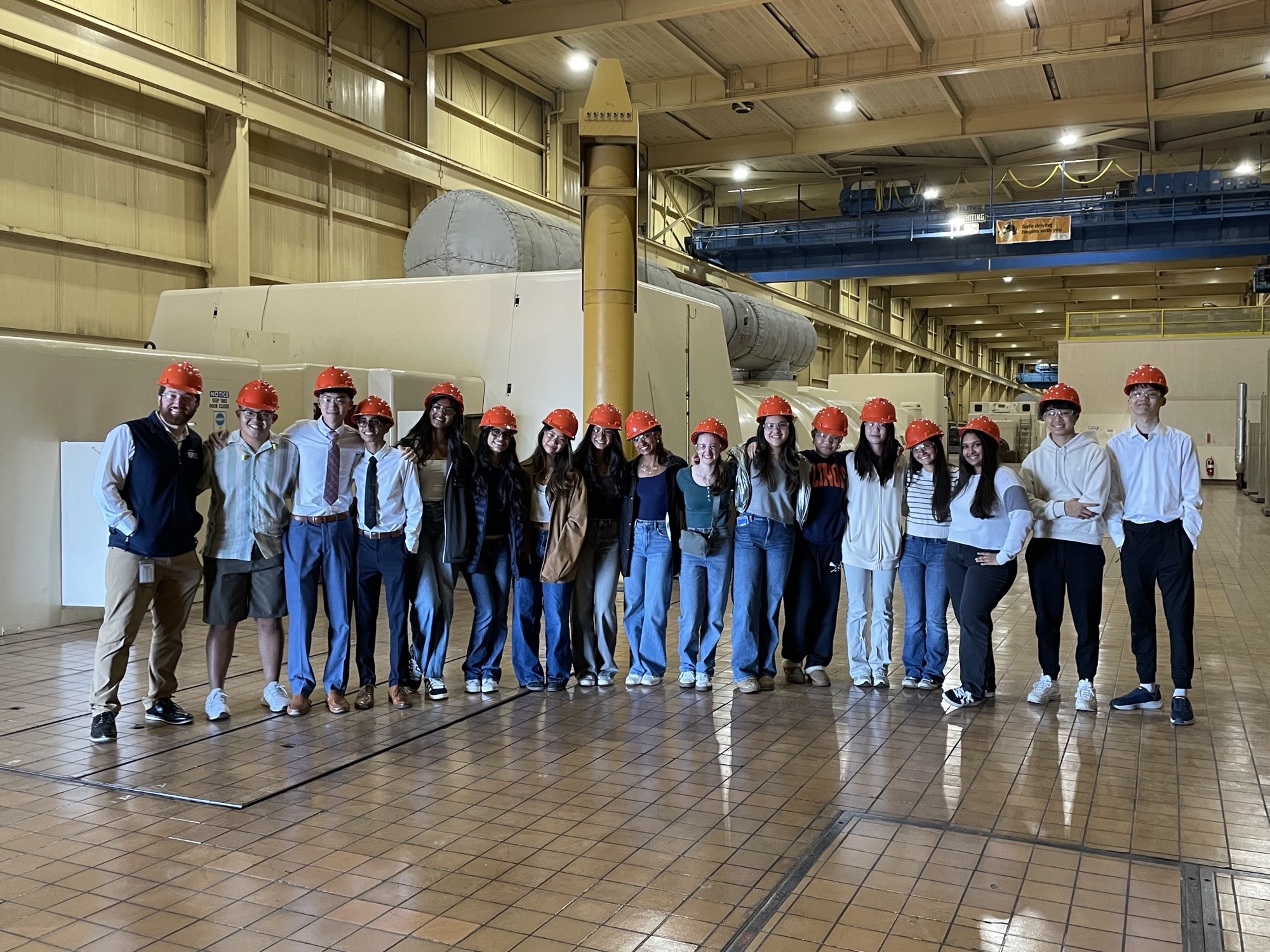 A Team of People Standing