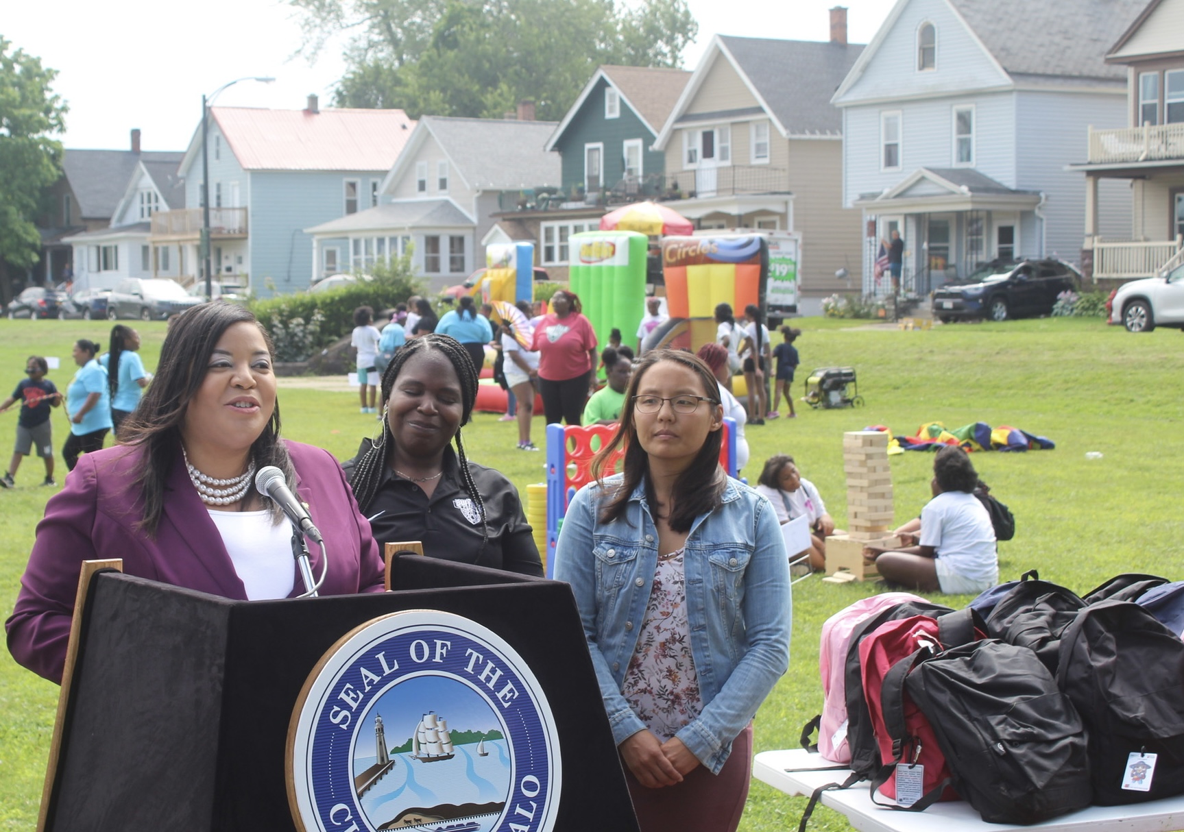 Buffalo Backpacks Sponsorship Event