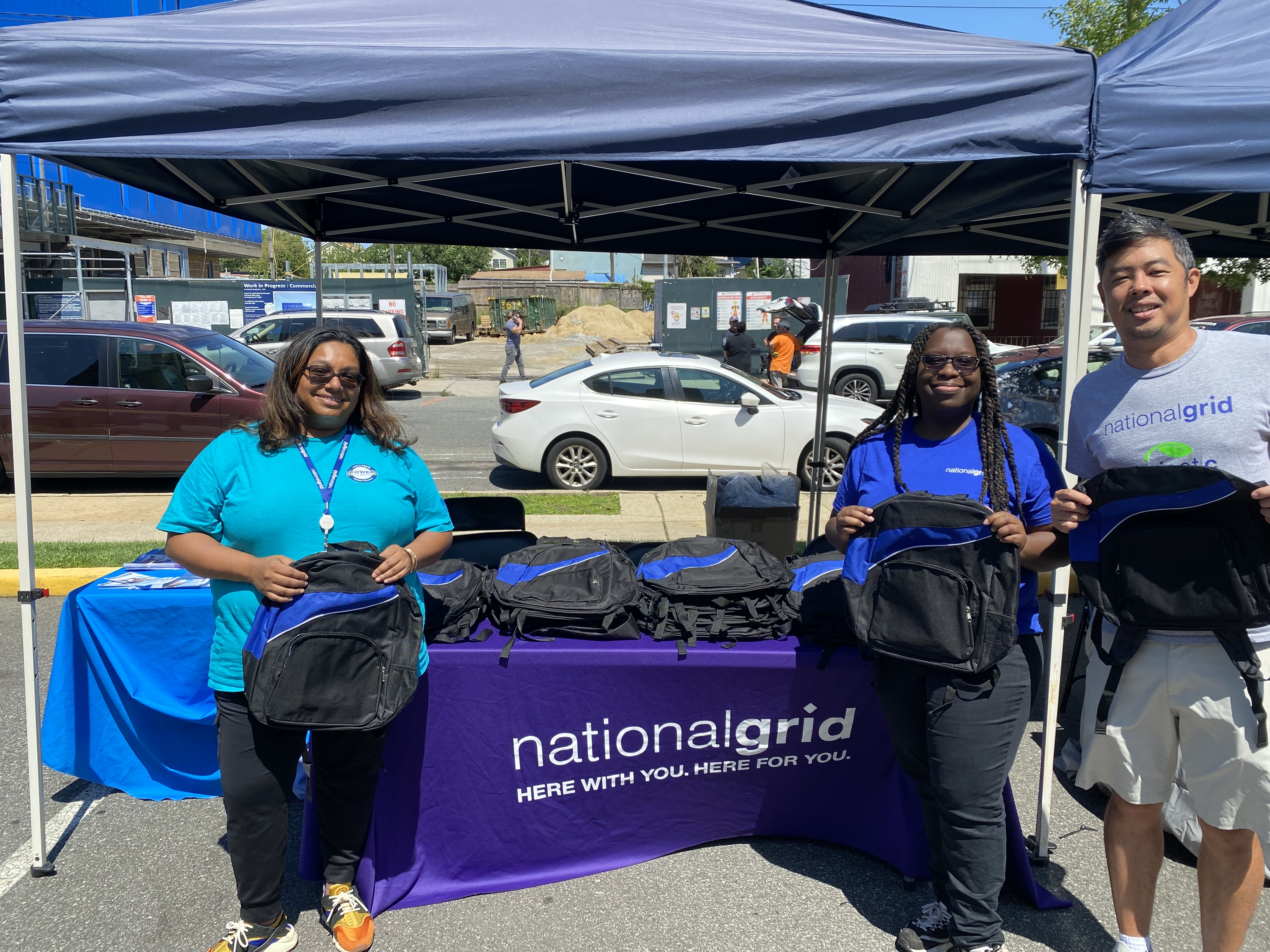 National Grid Back to School Volunteer event