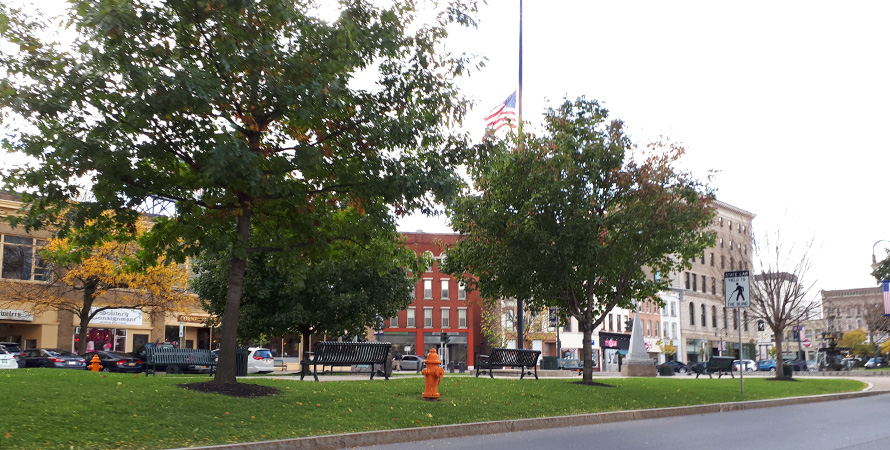 Junction of Arsenal and Court Streets