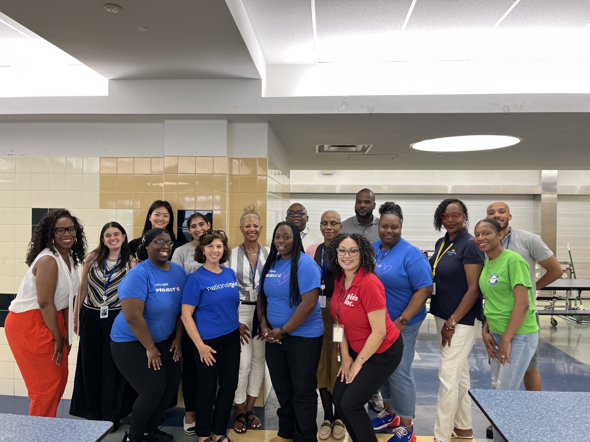 National Grid volunteers