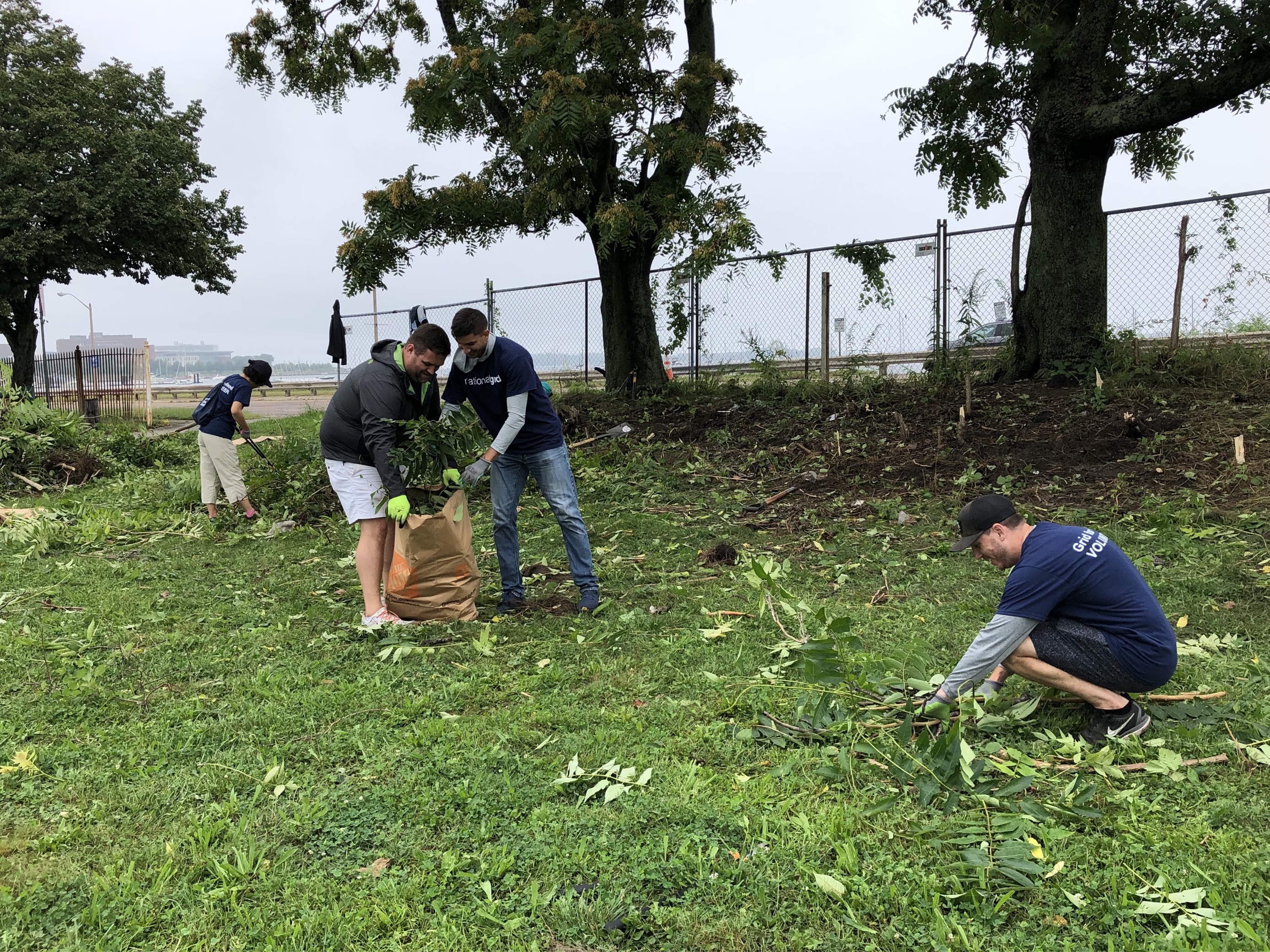National Grid volunteer service event