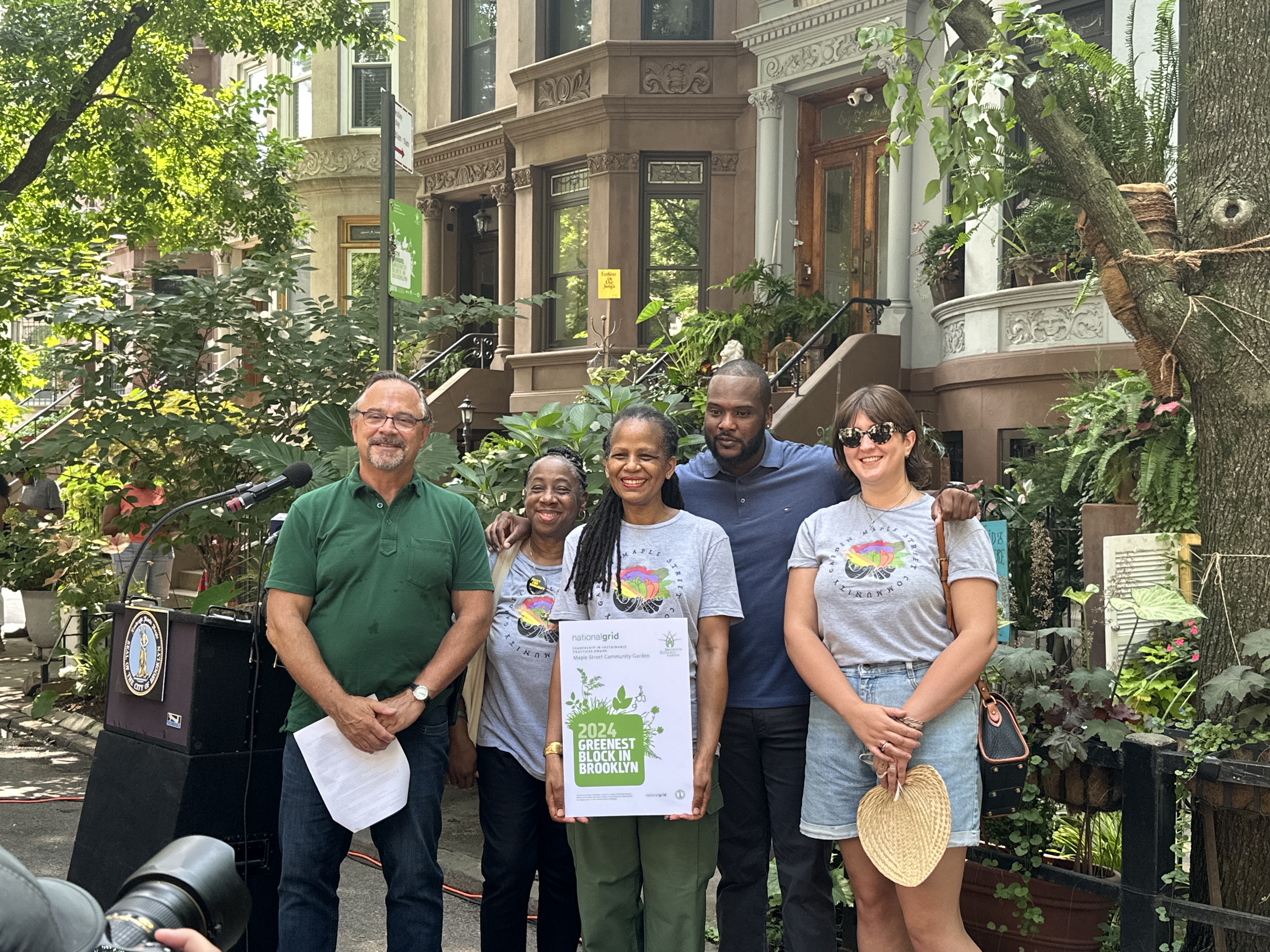 Greenest Block in Brooklyn competition