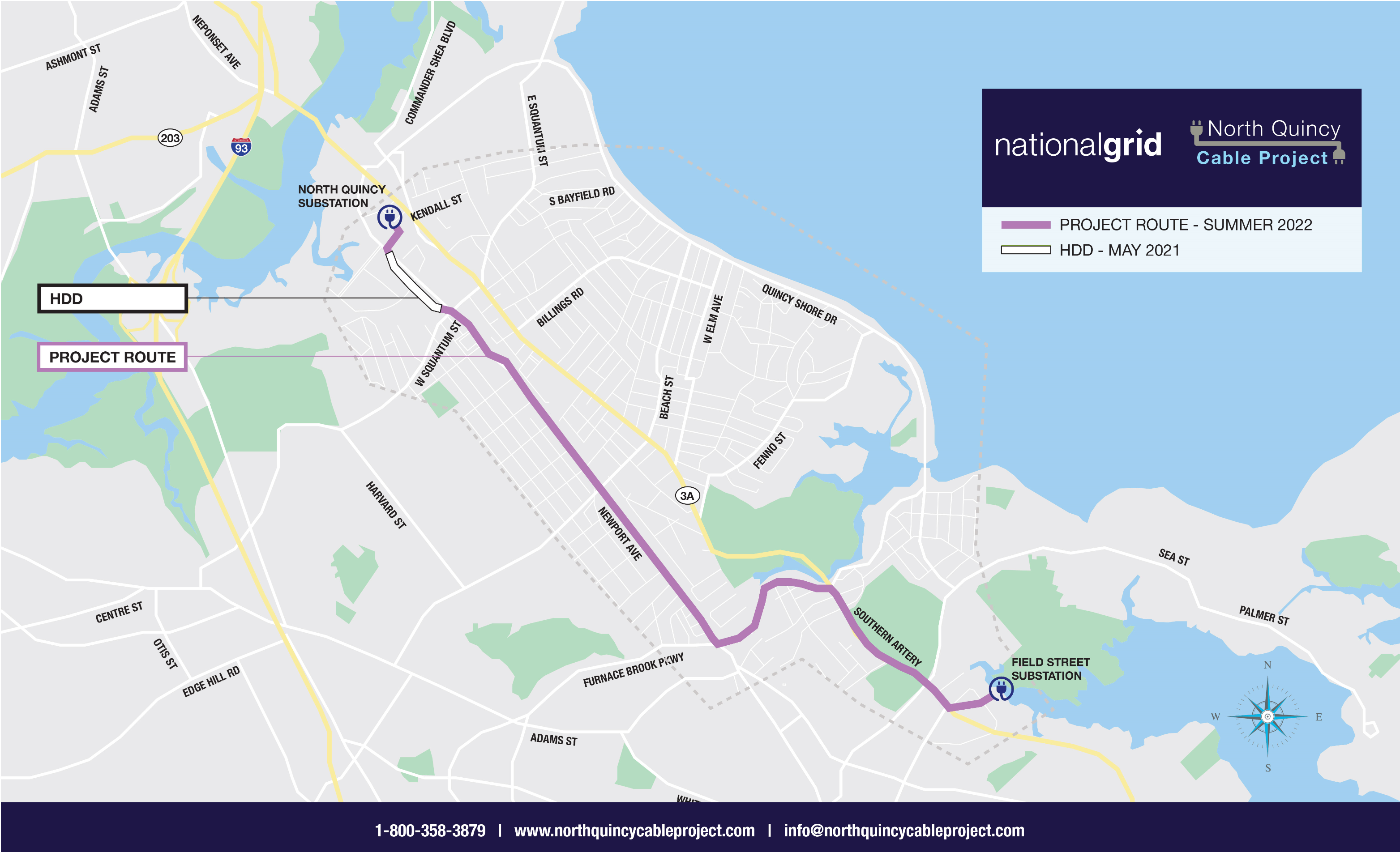 North Quincy Cable Replacement Project