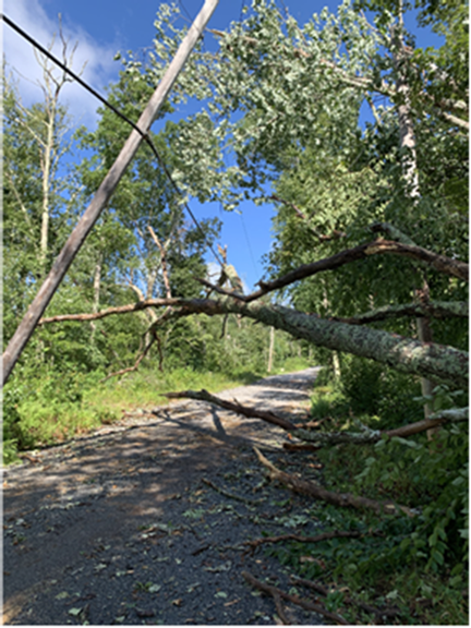 restoring power after storm