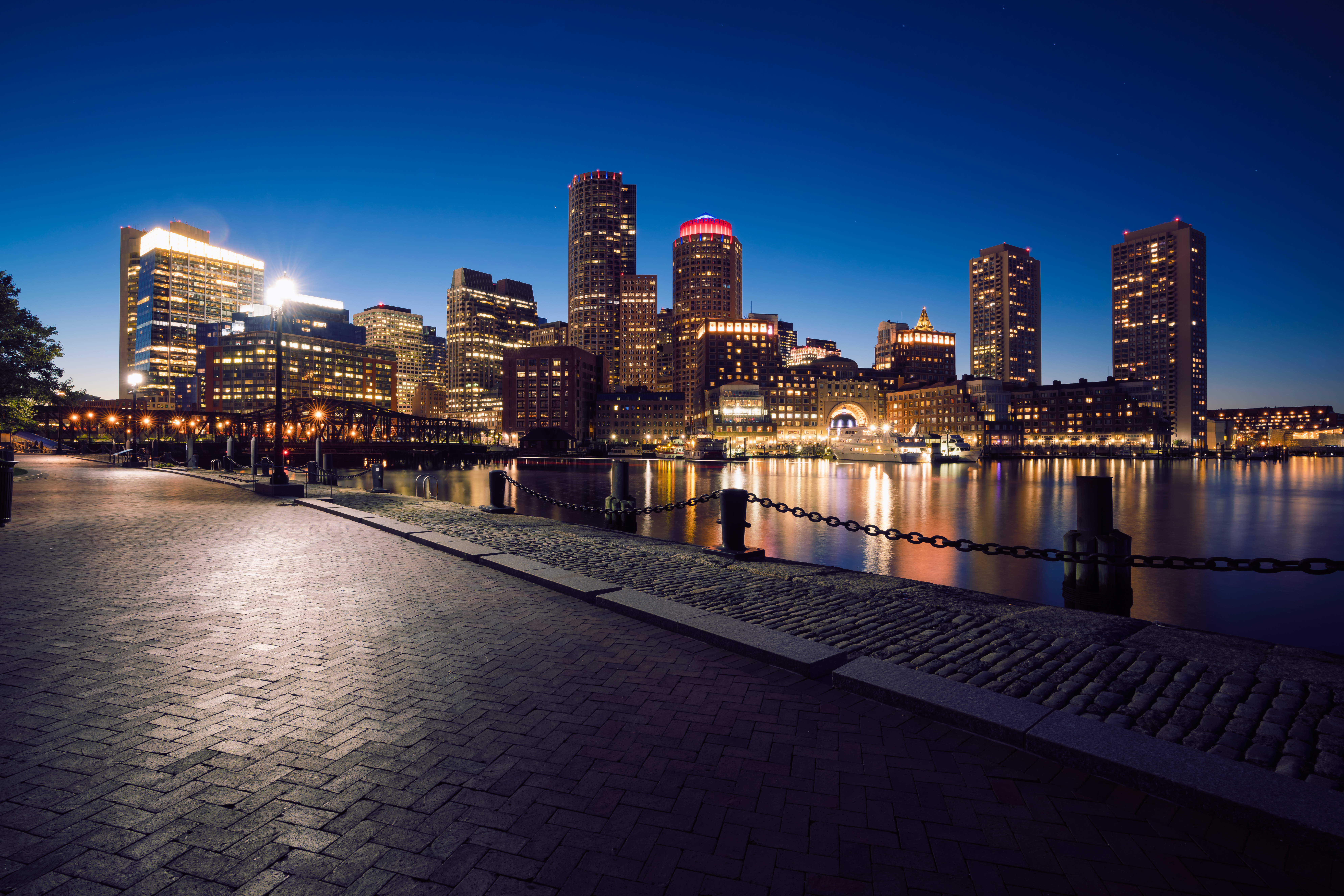 City view at night time