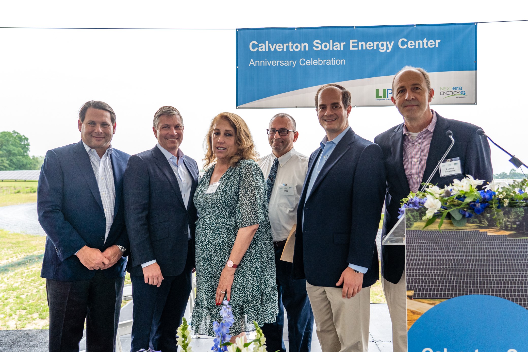 Calverton Solar Energy Center Anniversary Celebrations
