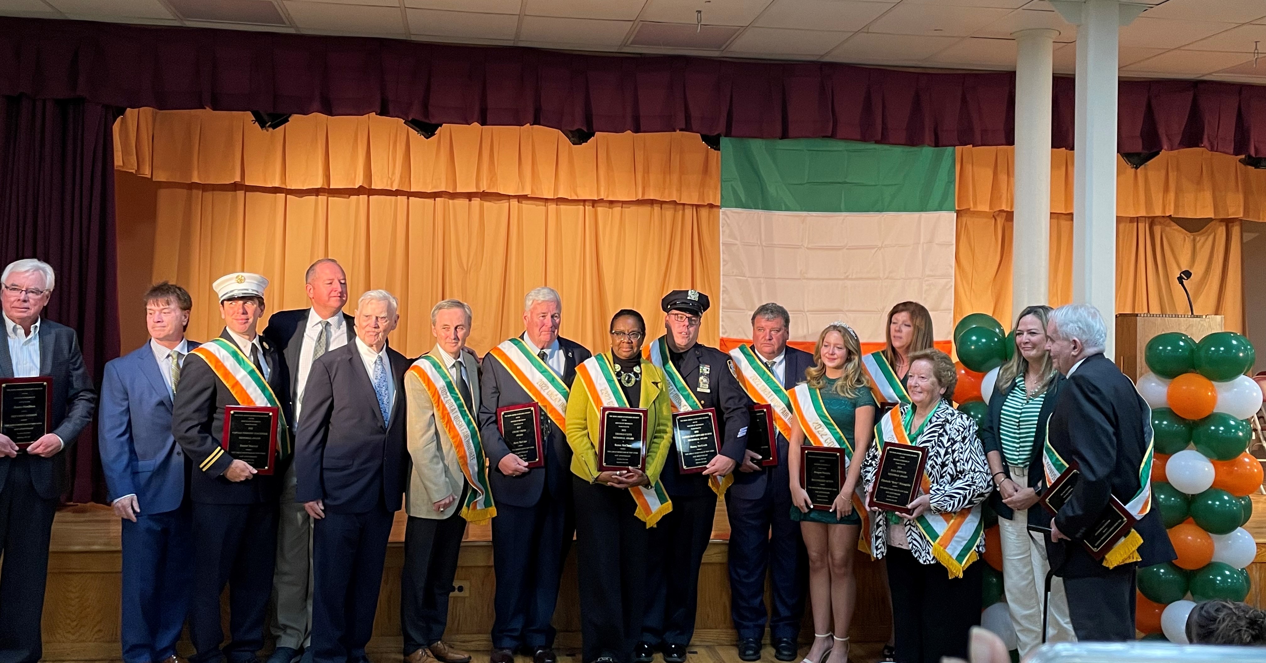 Great Irish Fair honorees