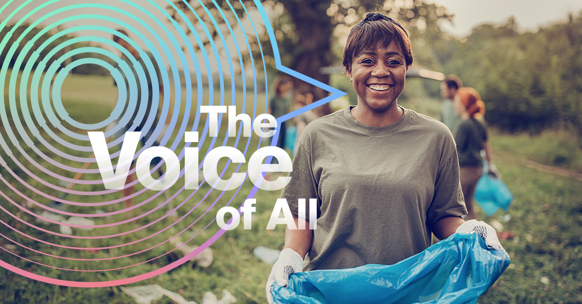 The voice of All logo