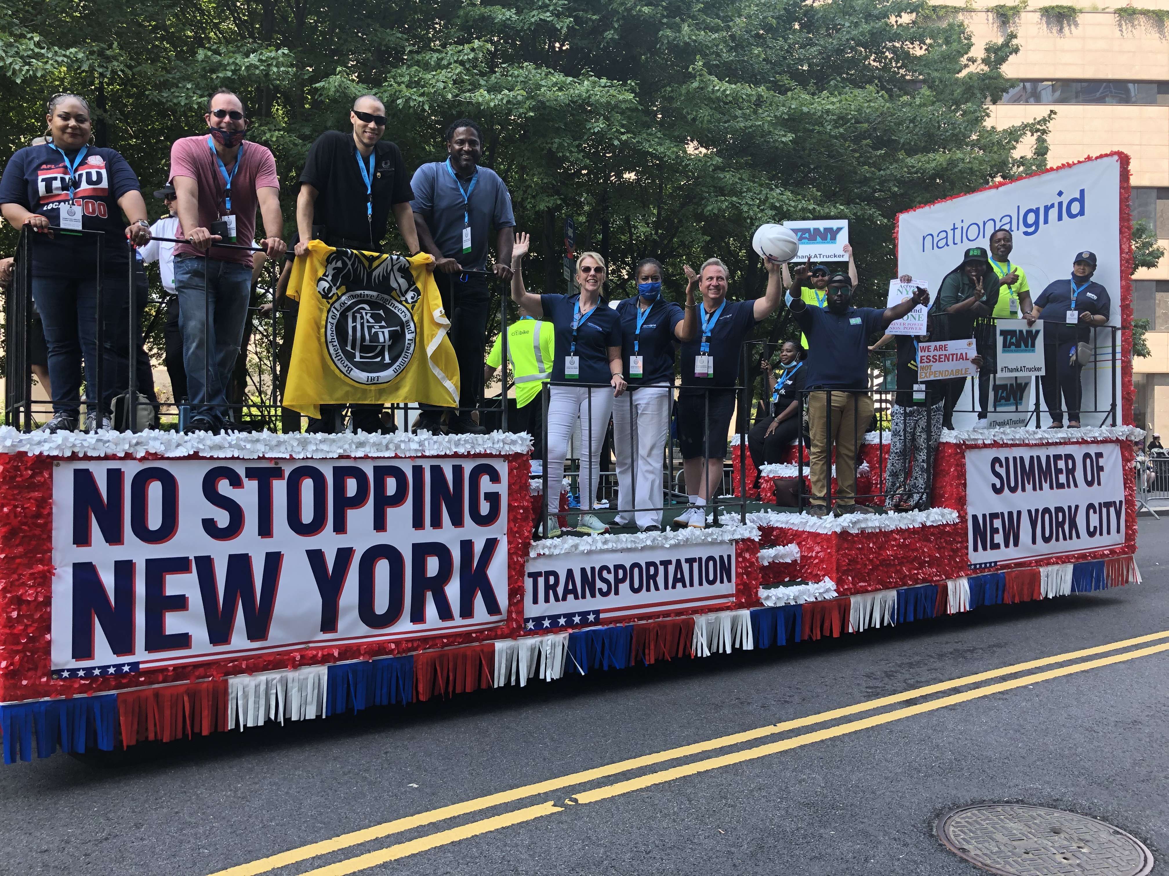ticker-tape parade