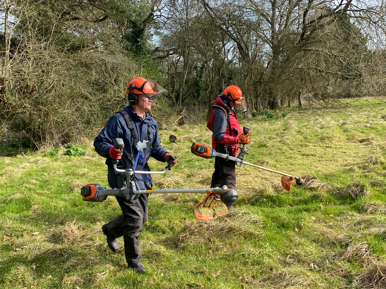 Avon Wildlife Trust volunteers