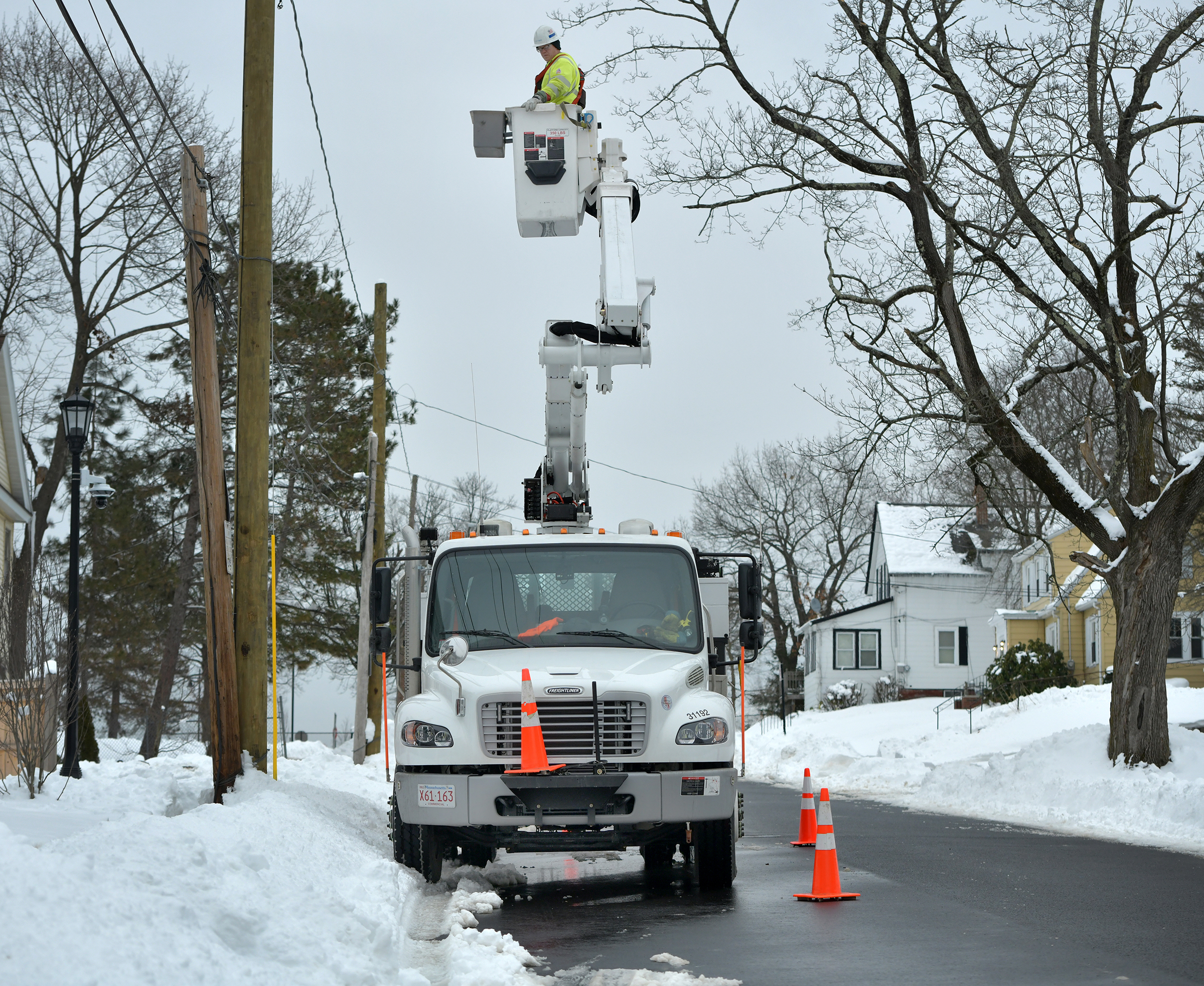 Storm Response Crew restoring power