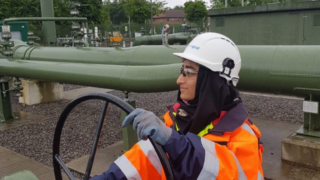 National Grid graduate Afsara Chowdhury