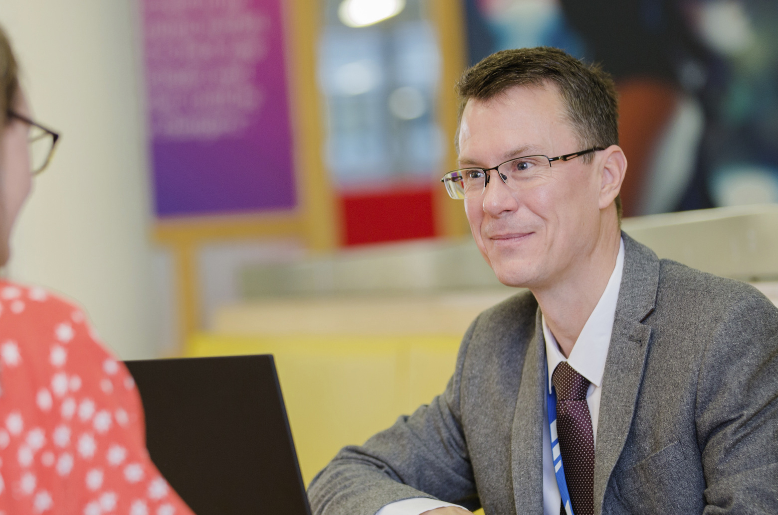 Photo of Andrew Benjamin - used for the National Grid story 'Andrew Benjamin: cutting carbon emissions'