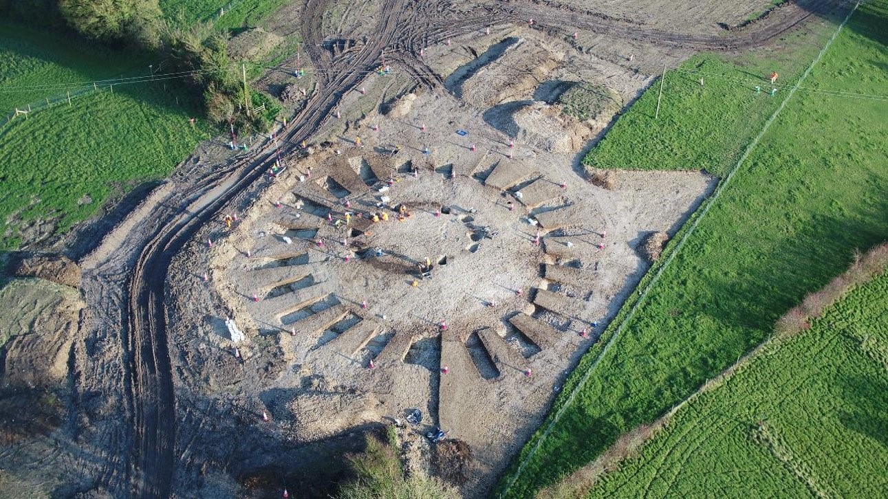 National Grid Dorset VIP archaeology site