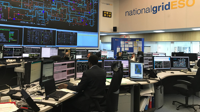 Working in the National Grid ESO Control Room