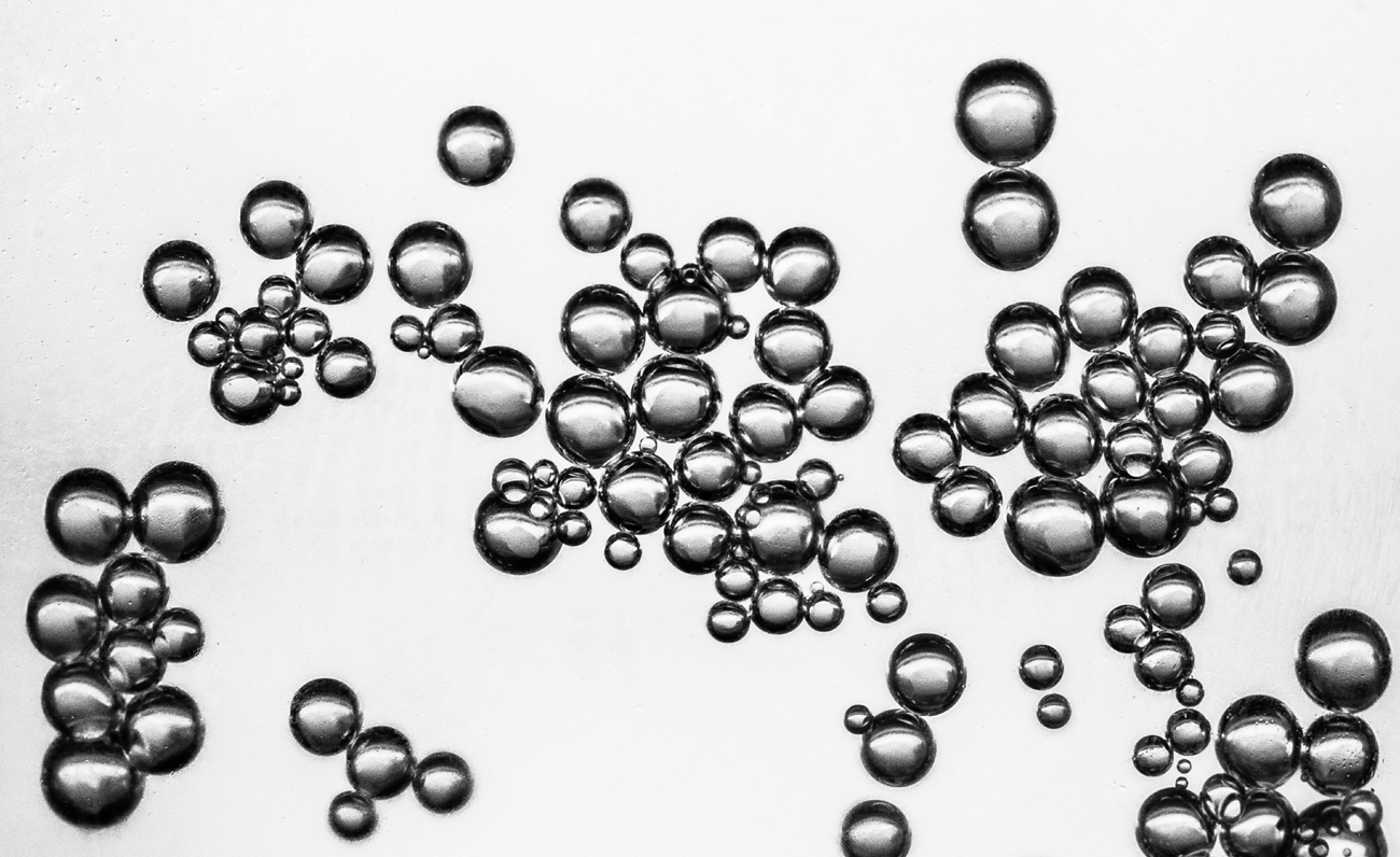 Floating bubbles - used for the National Grid story 'High hopes for hydrogen'