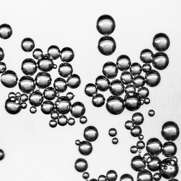 Floating bubbles - used for homepage for the National Grid story 'High hopes for hydrogen'