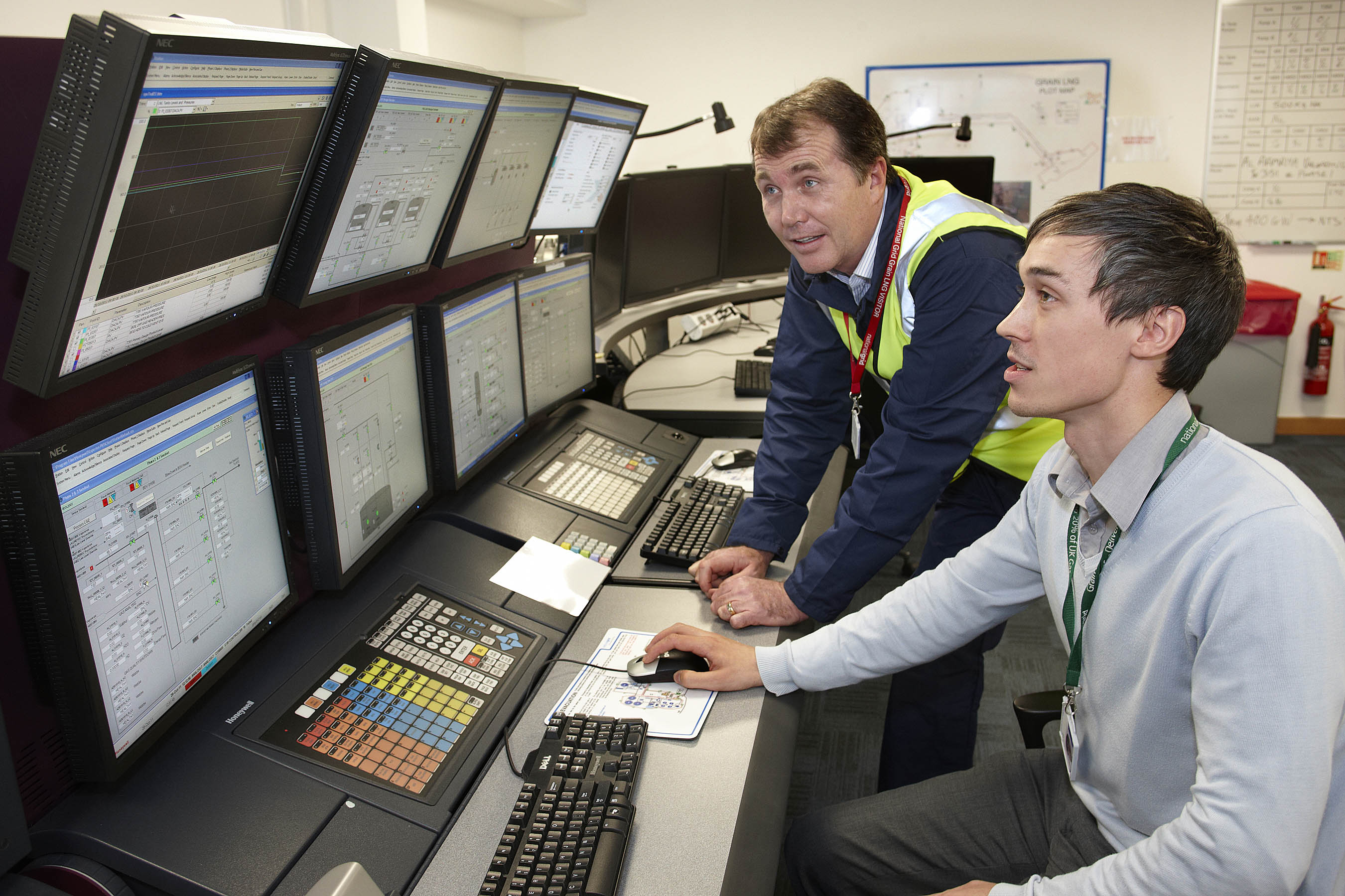 LNG control centre