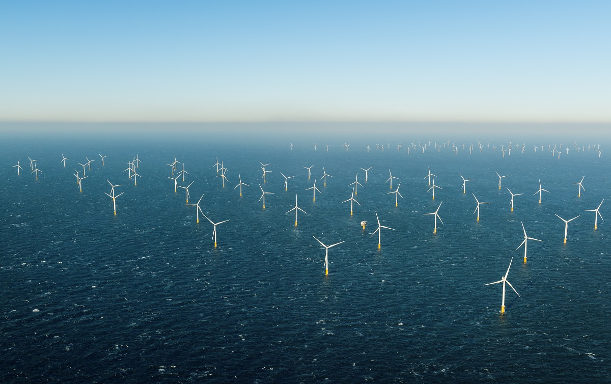 National Grid windfarm at sea for article by John Pettigrew