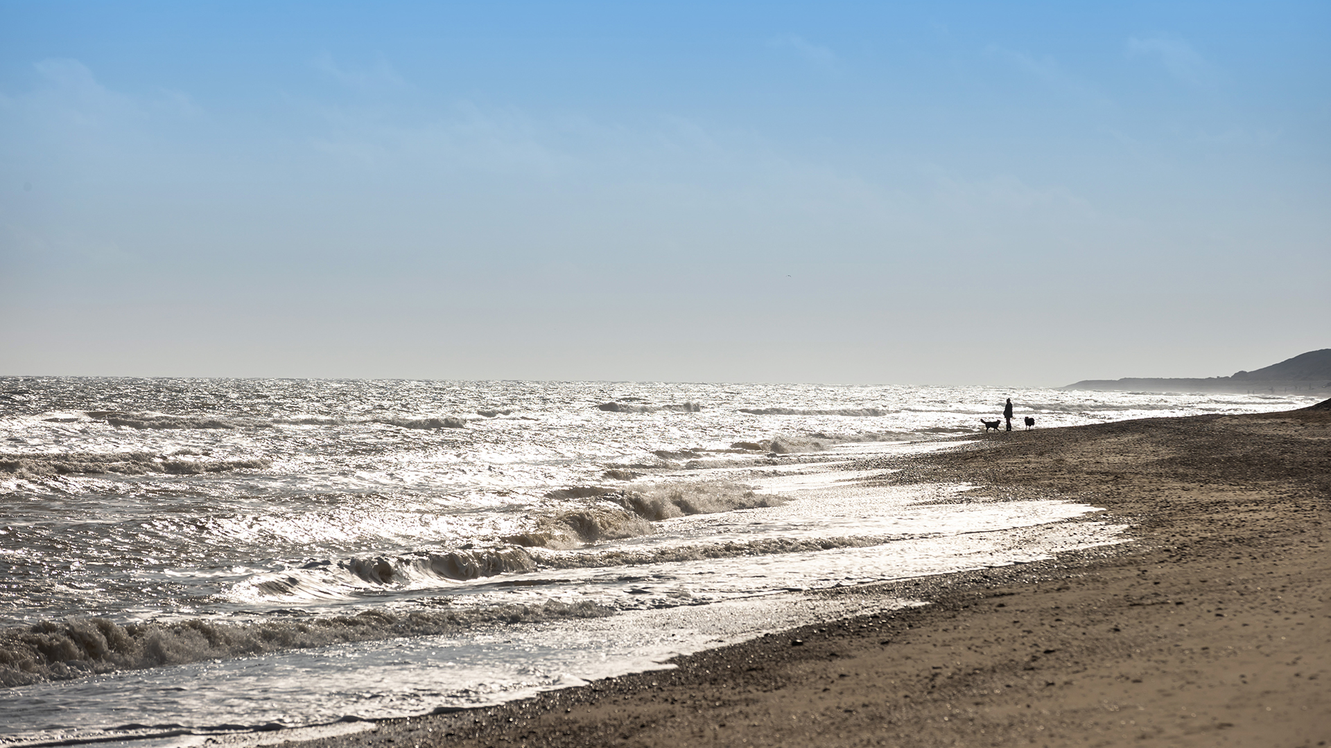 Beach scene