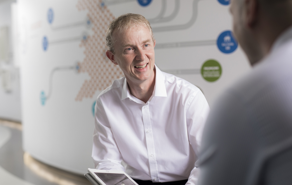 Photo of Steve Johnstone - used for the National Grid story 'Steve Johnstone: 30 years in energy and still learning'