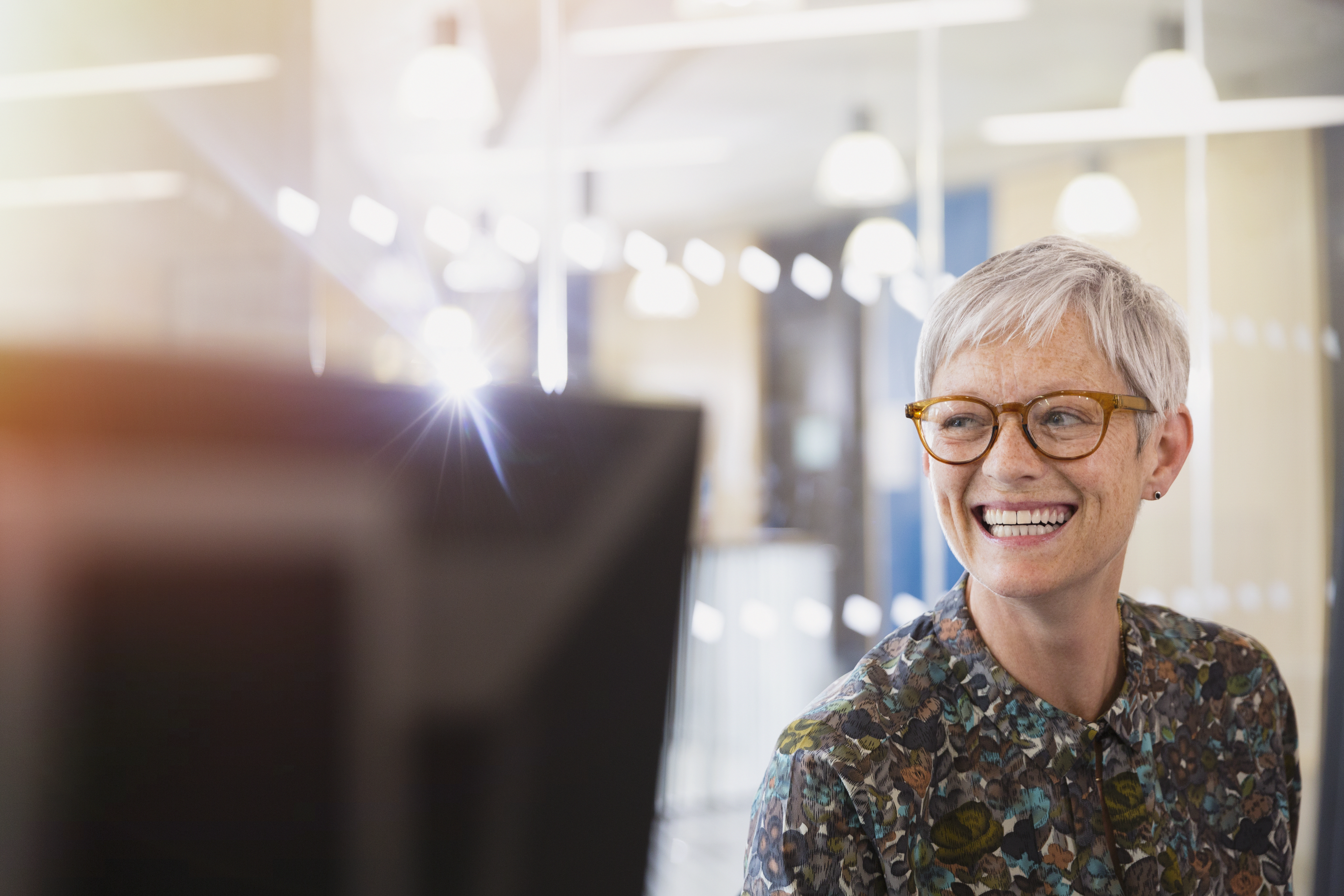 Woman in the office