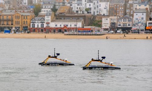 XOCEAN uncrewed survey vessels Scarborough