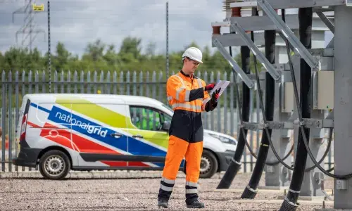 Bicker Fen substation, National Grid 