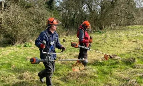 Avon Wildlife Trust volunteers