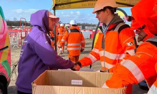 Two People Shaking Hands