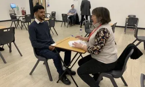 National Grid colleagues teamed up with the Construction Youth Trust to deliver a CV writing workshop, helping students in Haringey build confidence, develop employability skills and prepare for future careers. 