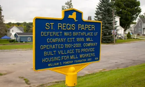 St. Regis Paper Historic Marker
