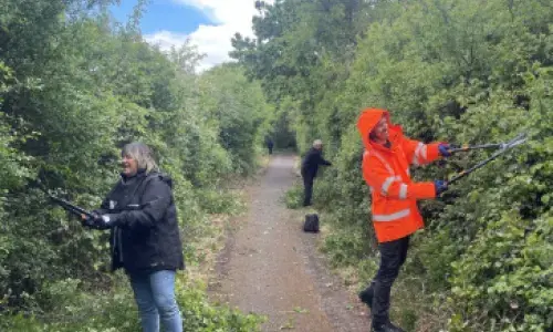 National Grid volunteers support conservation efforts at Gunpowder Park 