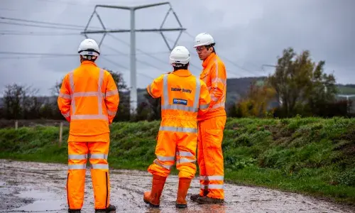 Balfour Beatty team on site