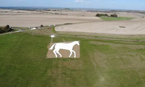 Millenium White Horse complete 