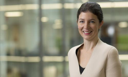 Photo of Belinda Littleton - used for the National Grid story 'Belinda Littleton: driving the shift to electric vehicles'