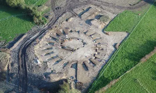 National Grid Dorset VIP archaeology site