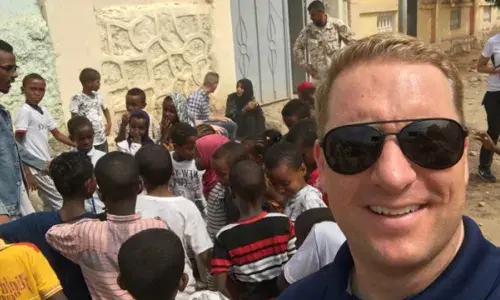 National Grid's Jason Uhlig for US National Veterans' Day